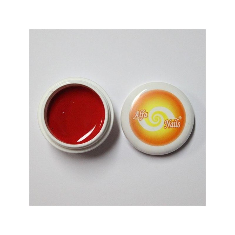 Gel color - nr.135 - tomato red - 7 gr