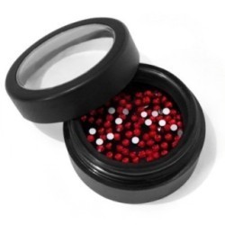 Moyra | pietre crystal - siam - ss4 - 100 buc