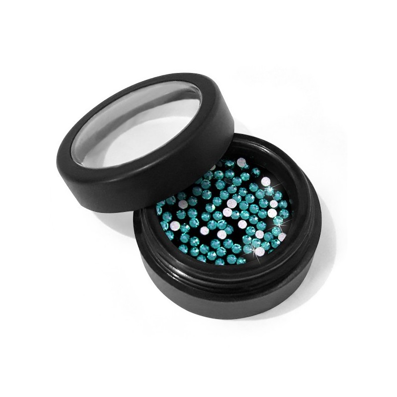 Moyra | pietre crystal - blue zircon - ss6 - 100 buc