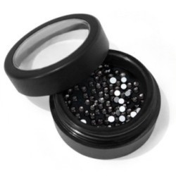 Moyra | pietre crystal - jet black - ss5 - 100 buc