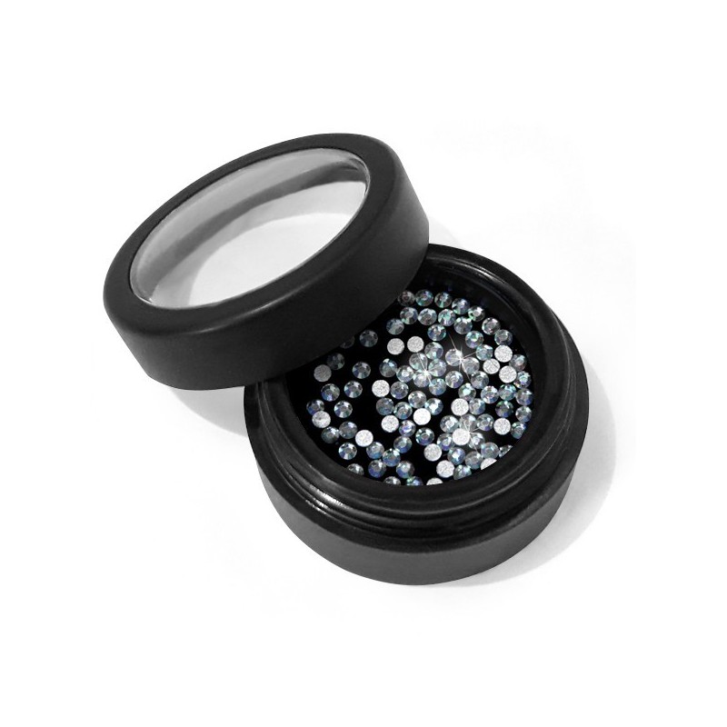 Moyra | pietre crystal - black diamond - ss4 - 100 buc