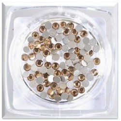 Moyra | pietre crystal - smoked topaz - ss4 - 100 buc