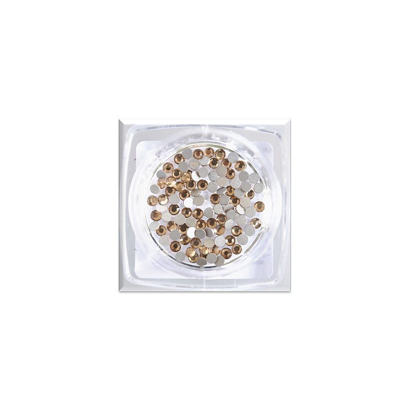 Moyra | pietre crystal - smoked topaz - ss4 - 100 buc