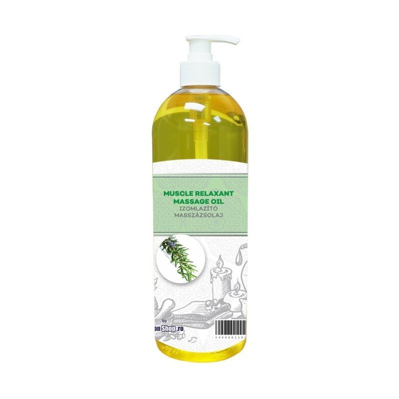 Salonshop - wellness - ulei de masaj - efect calmant - rozmarin si camfor -1000 ml
