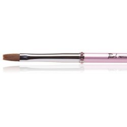 Pensula plata kolinsky pentru gel nr. 6 | Pearl Nails