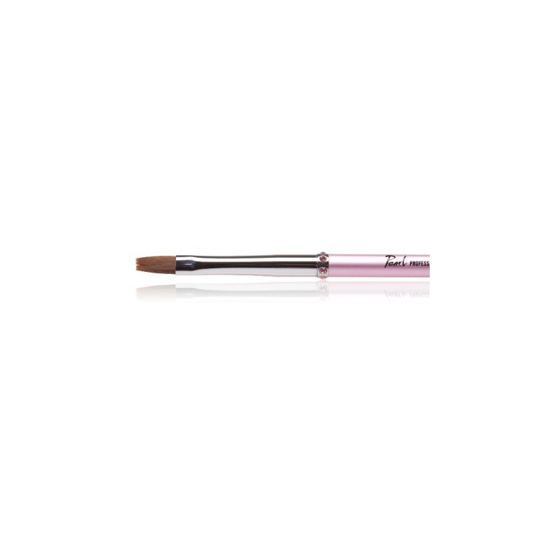 Pensula plata kolinsky pentru gel nr. 6 | Pearl Nails