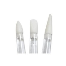 Set de pensule 6033 - 3 bucati | Pearl Nails
