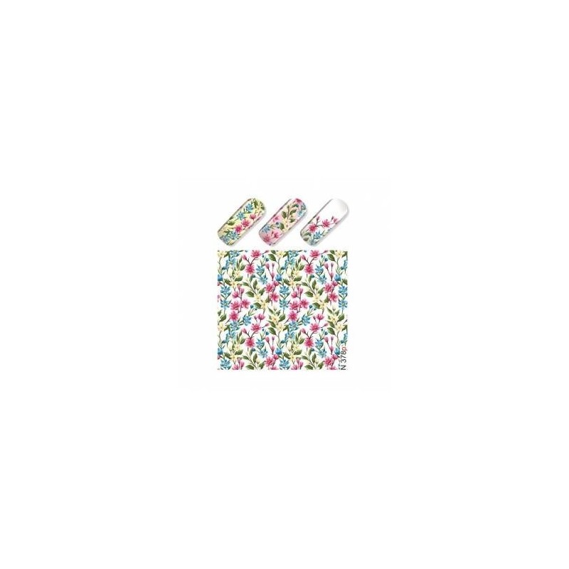 Abtibild pe baza de apa  - n378 | Pearl Nails