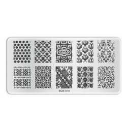 Disc pentru stampila - b014 | Pearl Nails
