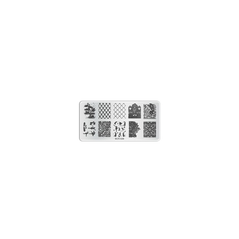 Disc pentru stampila - b026 | Pearl Nails