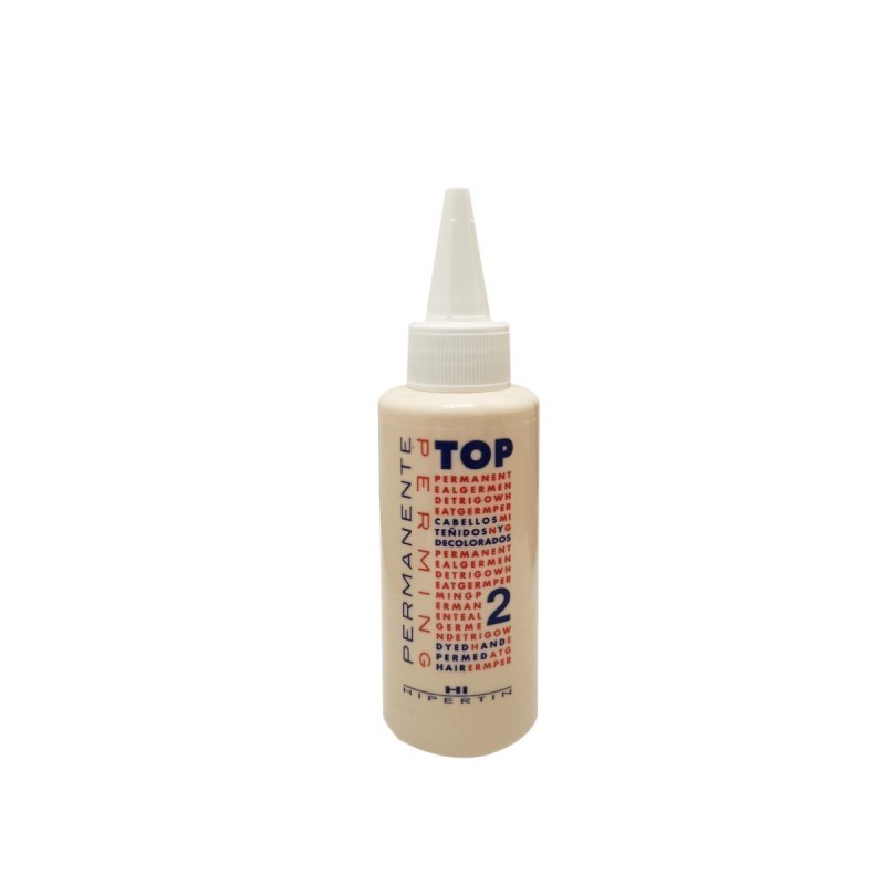 Lotiune permanent -2- pentru par vopsit, ondulat - 80ml - hipertin professional