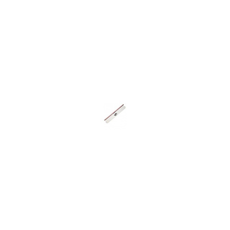 Alfa nails | pila alb cu rosu dreapta masterful - 180/240