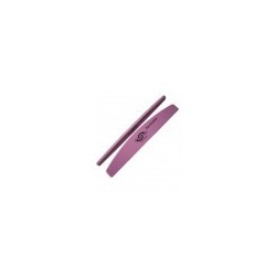 Alfa nails | pila roz semiluna sanitizable - 100/180
