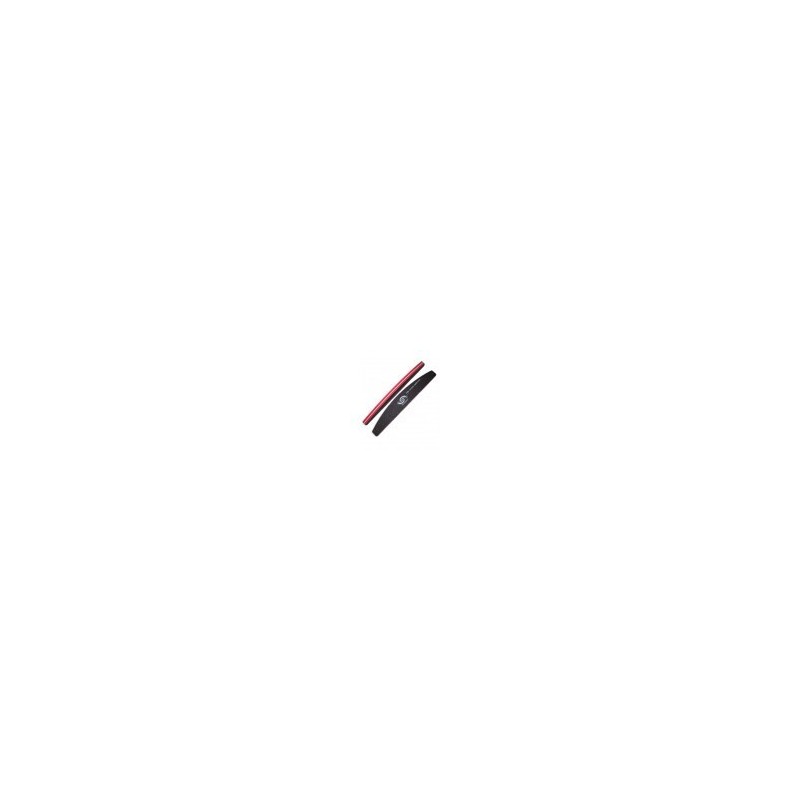 Alfa nails pila neagra burete jumbo halfmoon - 180/180