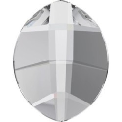 Pietre swarovski - crystal - oval - a2204 - 20buc