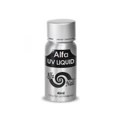 Alfa nails | liquid - lichid pentru pudra acrilica - 40ml